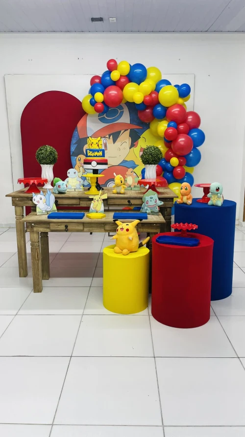Decoração de festa Pokemon — Festaria
