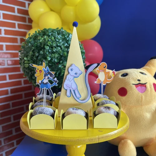 Decoração de festa Pokemon — Festaria