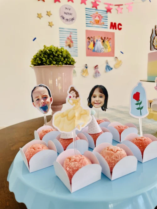 Decoração de festa Princesas — Festaria