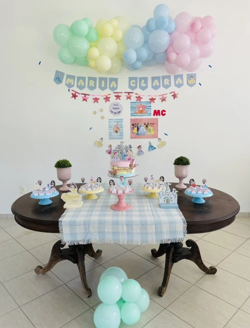 Decoração de festa Princesas — Festaria