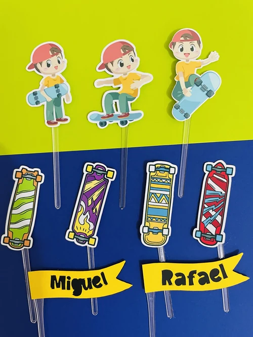 Decoração de festa Skate — Festaria