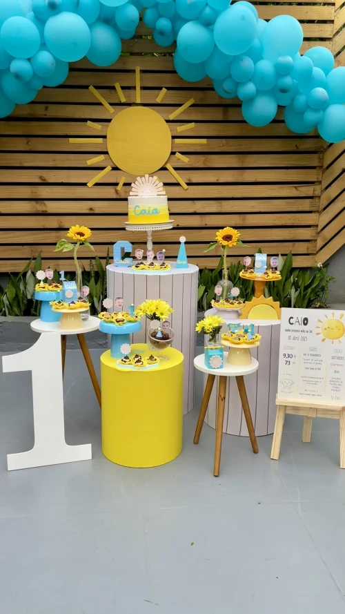 Decoração de festa Sol — Festaria