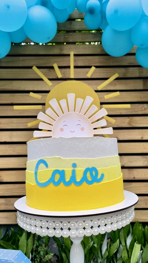Decoração de festa Sol — Festaria