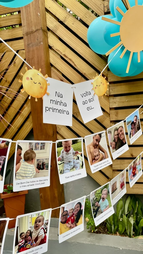 Decoração de festa Sol — Festaria