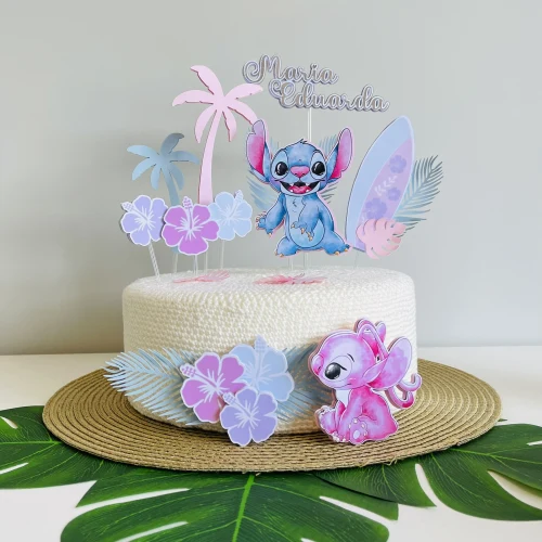 Decoração de festa Stitch — Festaria