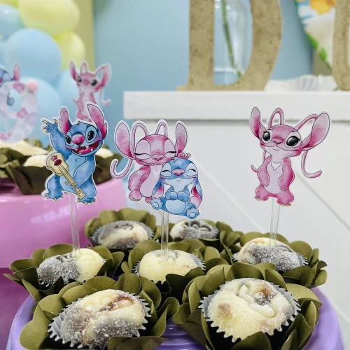 Decoração de festa Stitch — Festaria