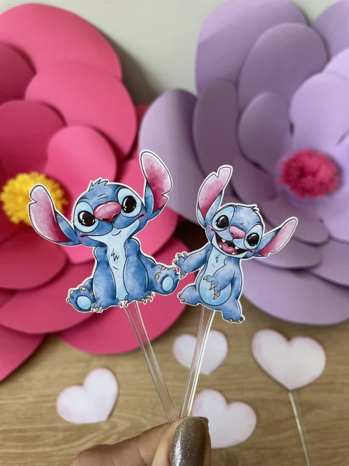 Decoração de festa Stitch — Festaria