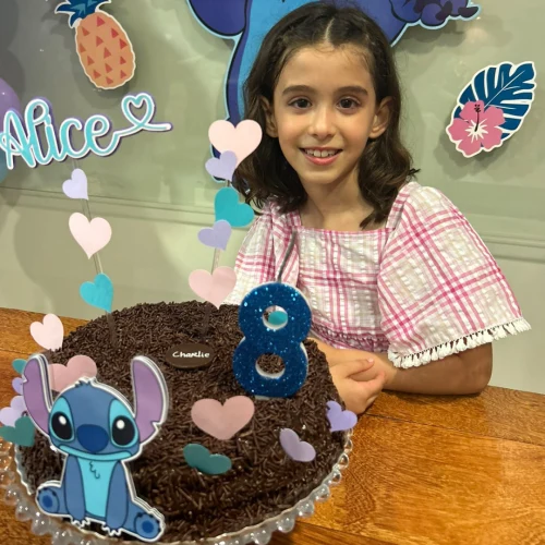 Decoração de festa Stitch — Festaria