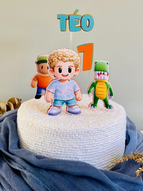 Decoração de festa Stumble Guys — Festaria
