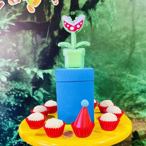 Decoração de festa Super Mario — Festaria