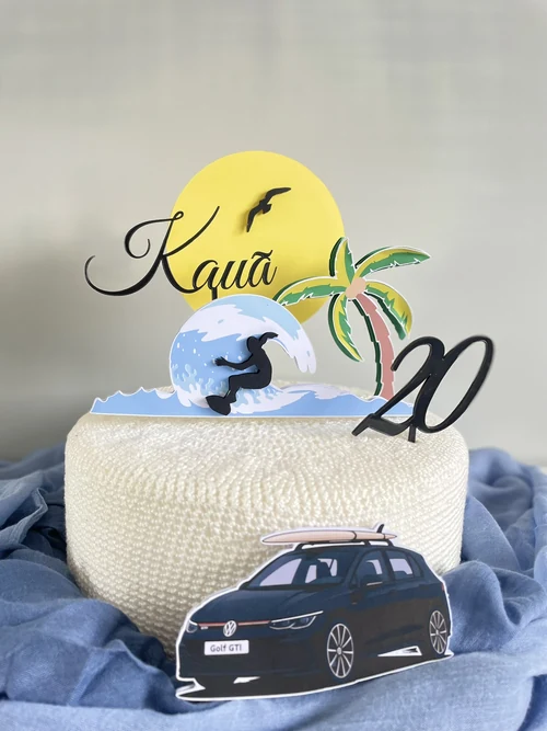 Decoração de festa Surf — Festaria