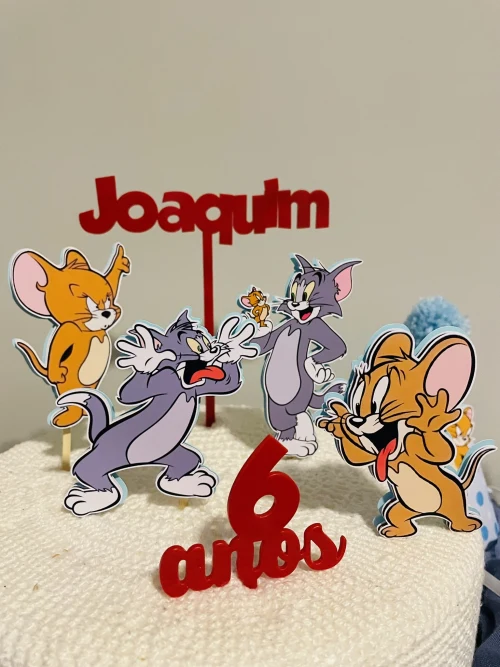 Decoração de festa Tom e Jerry — Festaria