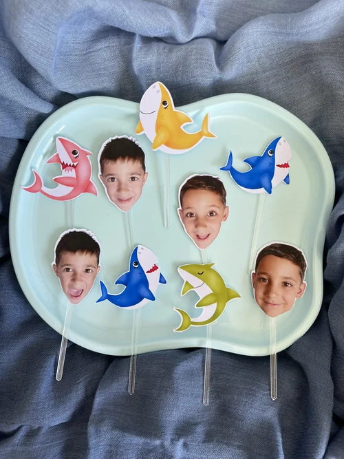 Decoração de festa Tubarões — Festaria