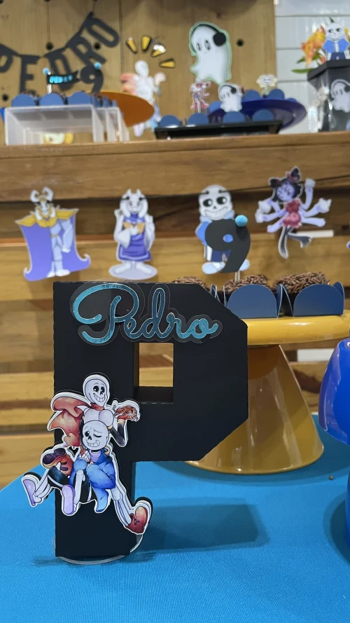 Decoração de festa Undertale — Festaria