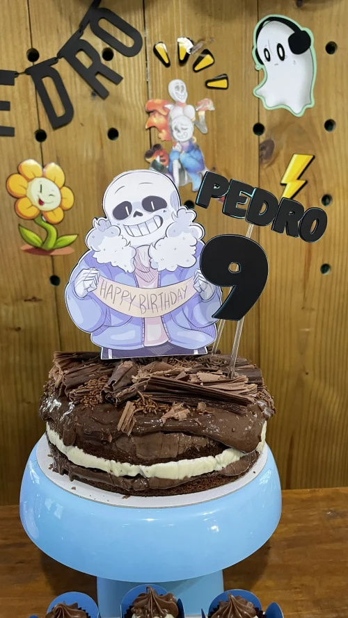 Decoração de festa Undertale — Festaria